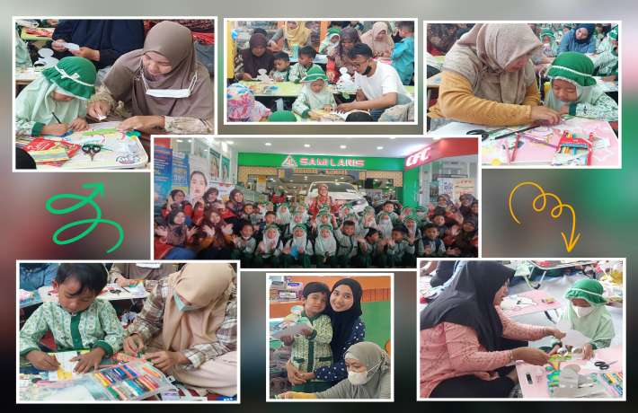 KESERUAN LOMBA 3M BERSAMA AYAH DAN BUNDA
