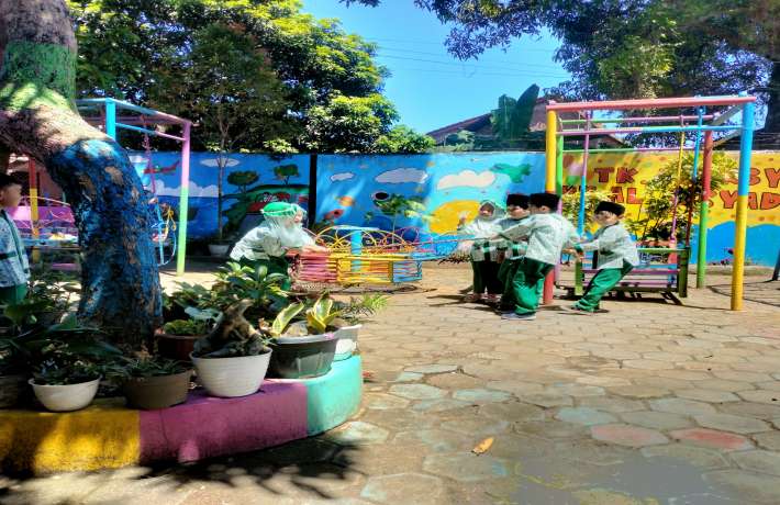 Tetap Ceria Meskipun Sedang Berpuasa Di Sekolah