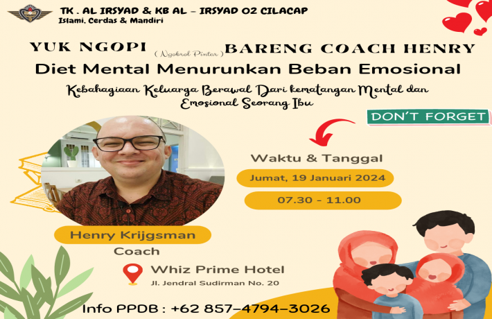 NgoPi Ngobrol Pintar  Bareng Coach Henry dengan Tema Diet Mental Menurunkan Beban Emosional