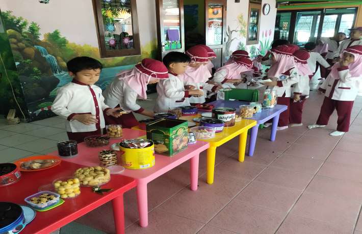 Hari Bahagia Di Sekolah, Merayakan Kebersamaan Dalam Halal Bihalal