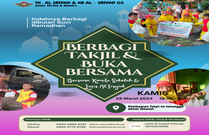 Indahnya Berbagi Takjil Dengan Tetangga dan Buka Puasa Bersama