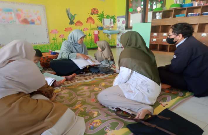 Moments of Pride : anak - anak berbagi pengalaman di acara penerimaan LPPAD semester 1 