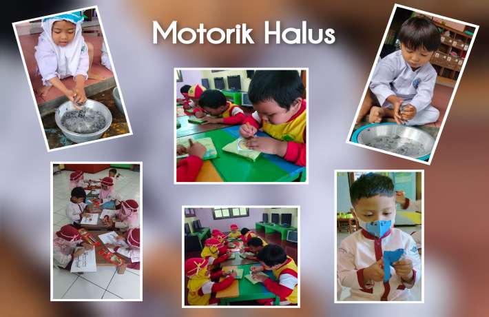 RAGAM KEGIATAN MOTORIK HALUS ANAK