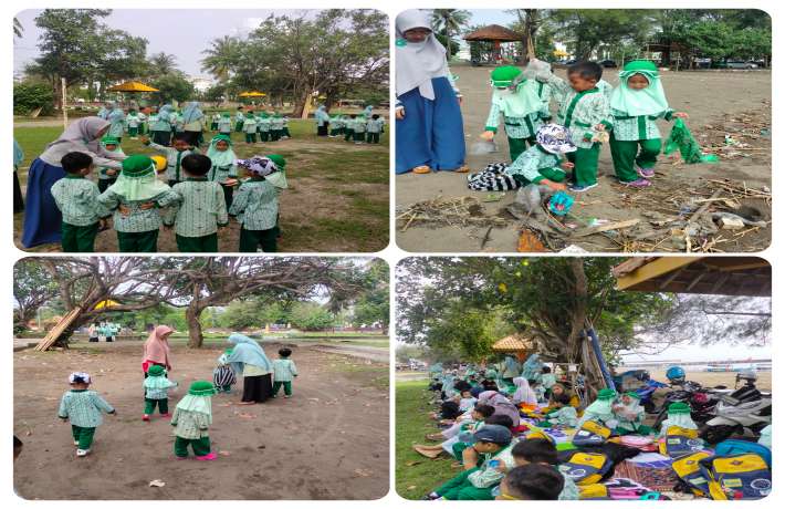 Aksi Susur Pantai dan Bersih Pantai Teluk Penyu Cilacap 