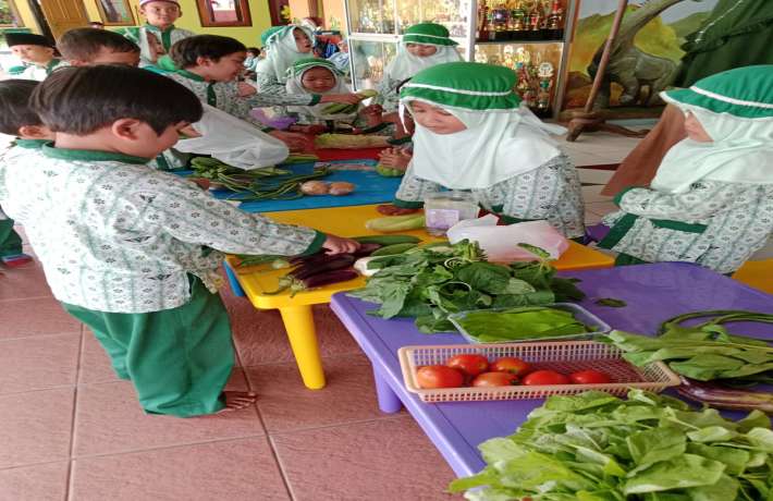 Serunya Petualangan Literasi di Taman Kanak-Kanak Anak - anak Eksplorasi Dunia Sayur Mayur