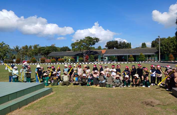 WAR BEGINS TK DAN KB AL IRSYAD 02 CILACAPBERSAMA KOPASUS