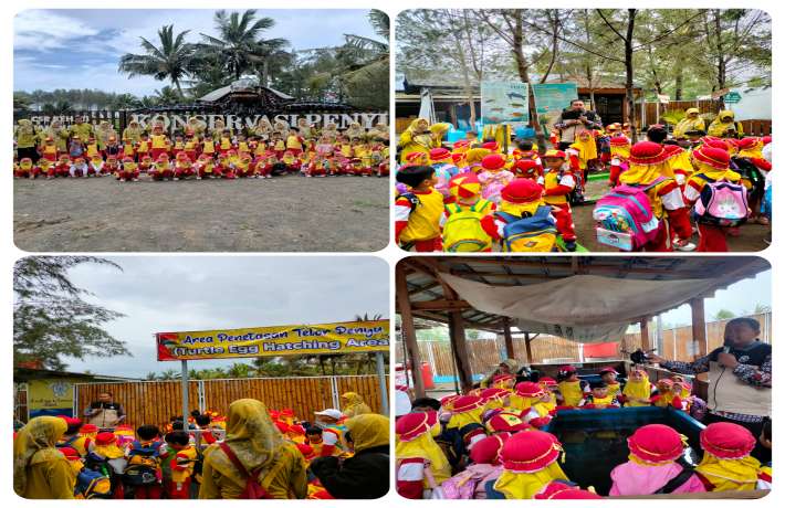 Berpetualang di Konservasi Penyu sungguh pengalaman yang sangat menyenangkan 