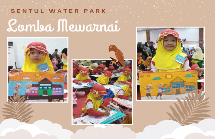 Lomba mewarnai Sentul Water Park